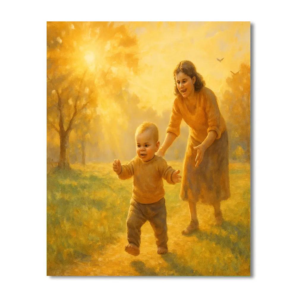 Sunrise First Steps Painting by numbers kit