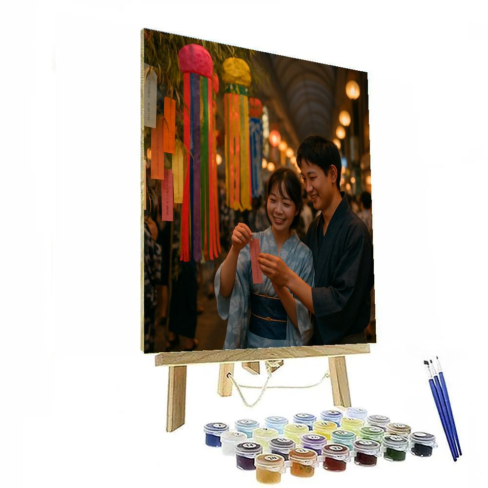Tanabata Night In Sendai paint by numbers
