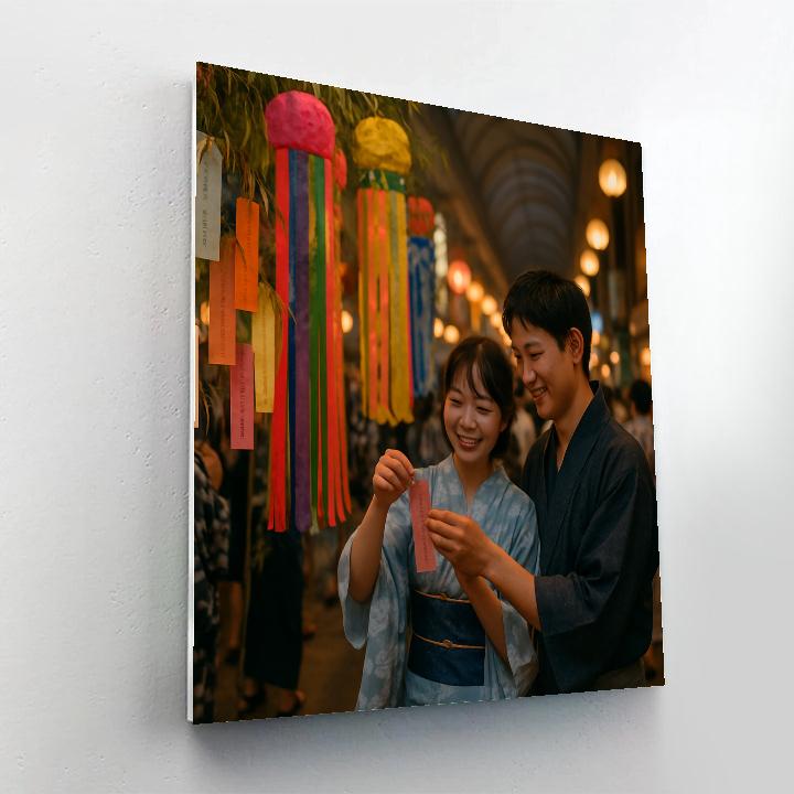 Tanabata Night In Sendai paint by numbers