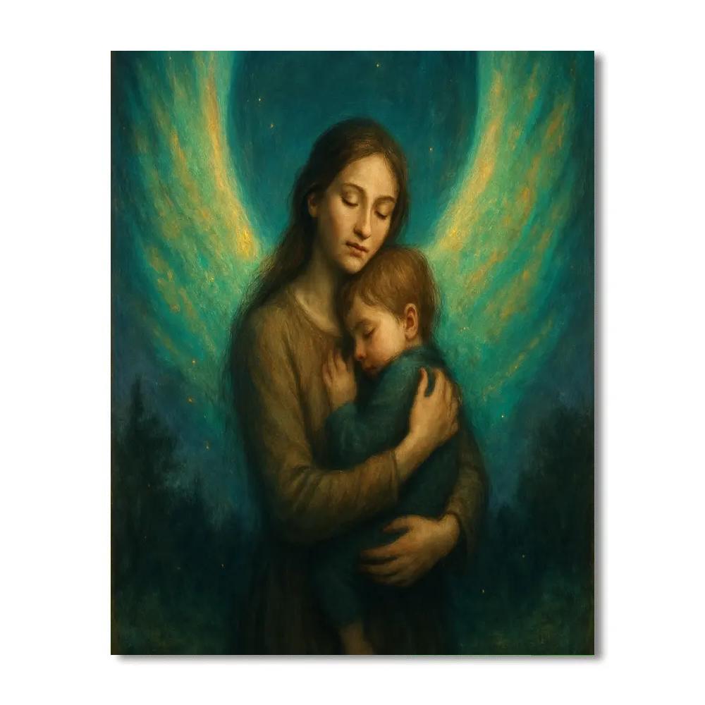 Protective Aurora Wings Numbered painting kits