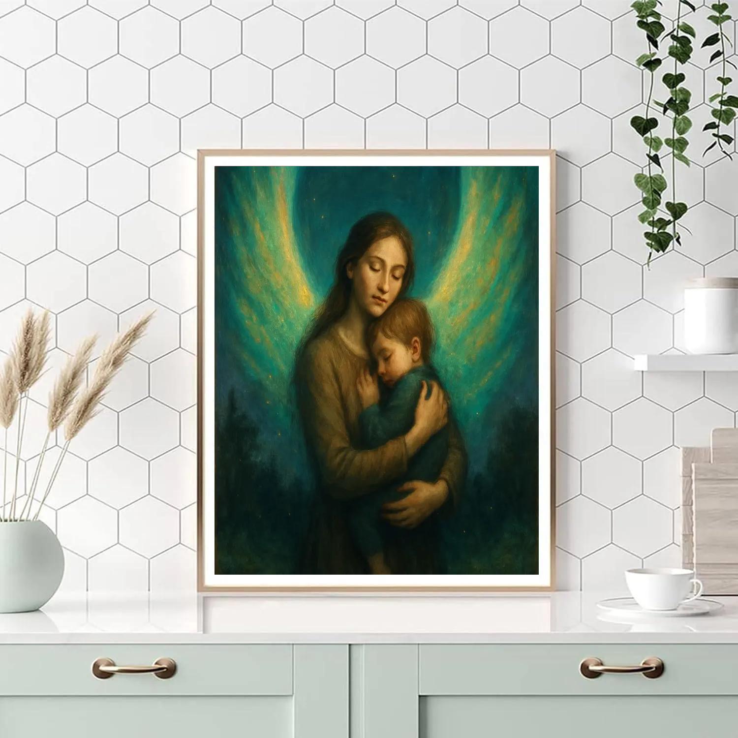 Protective Aurora Wings Numbered painting kits