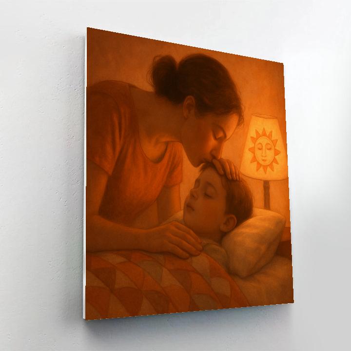 Solar Kiss Goodnight paint by color