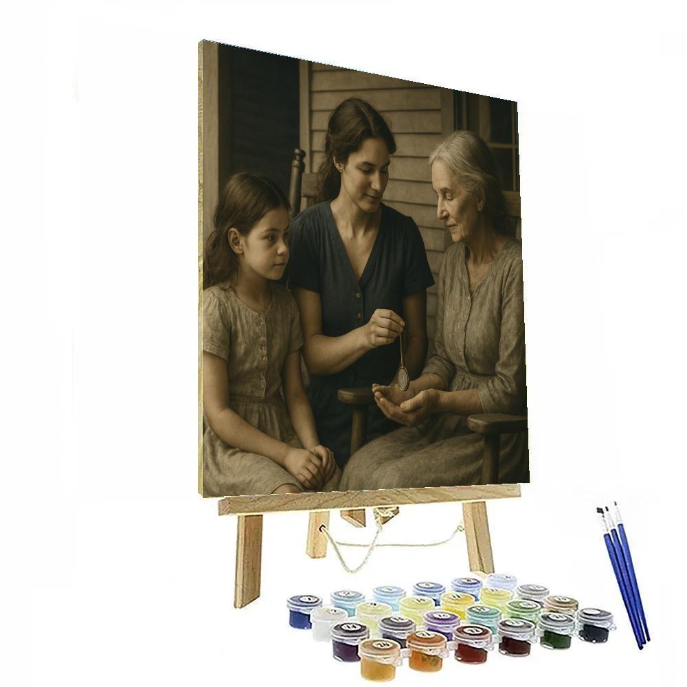 Time Capsule Generations Painting by numbers kit