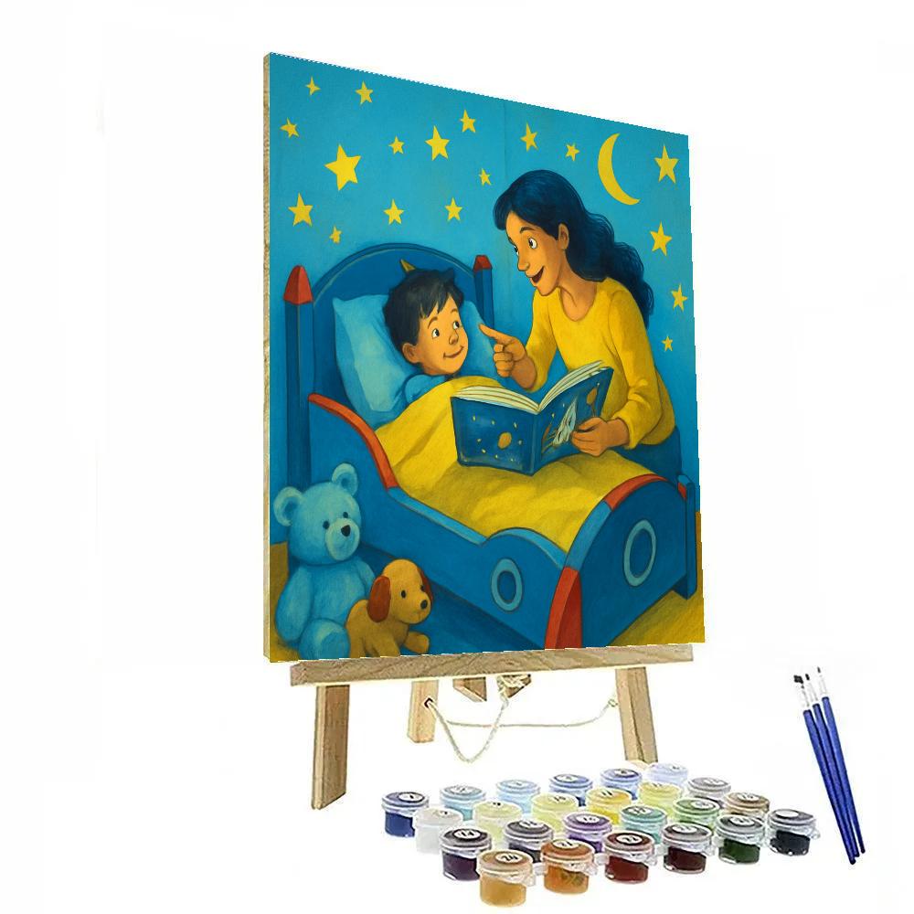 Rocket Ship Bedtime Adventure Paint by numbers kits