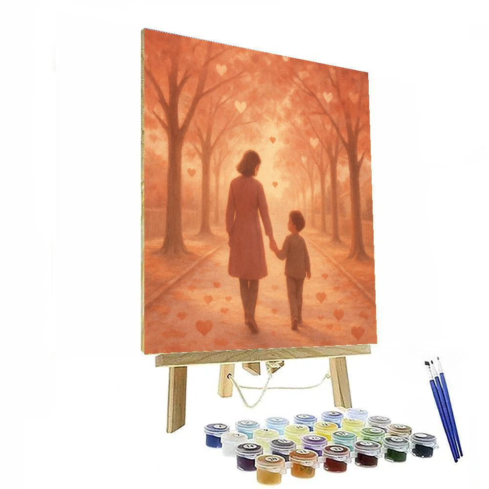 Orbiting Heart Lane paint by numbers