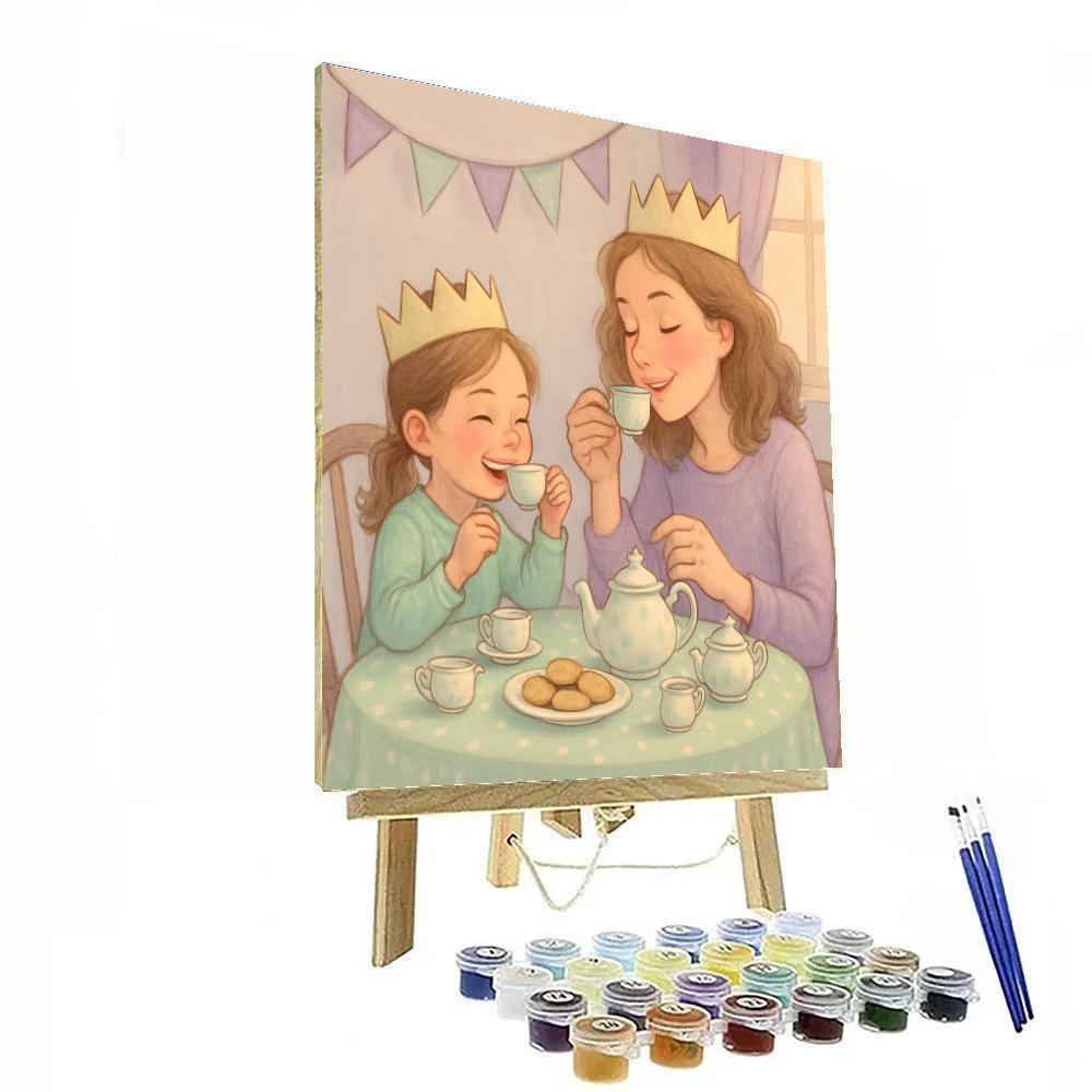 Stellar Tea Party paint by number