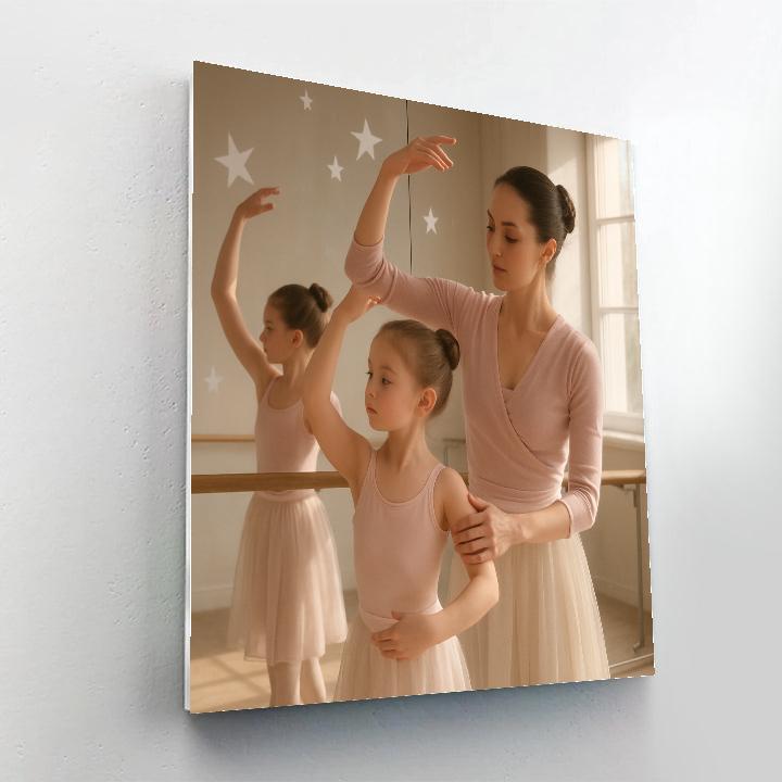 Interstellar Dance Class Numbered painting kits