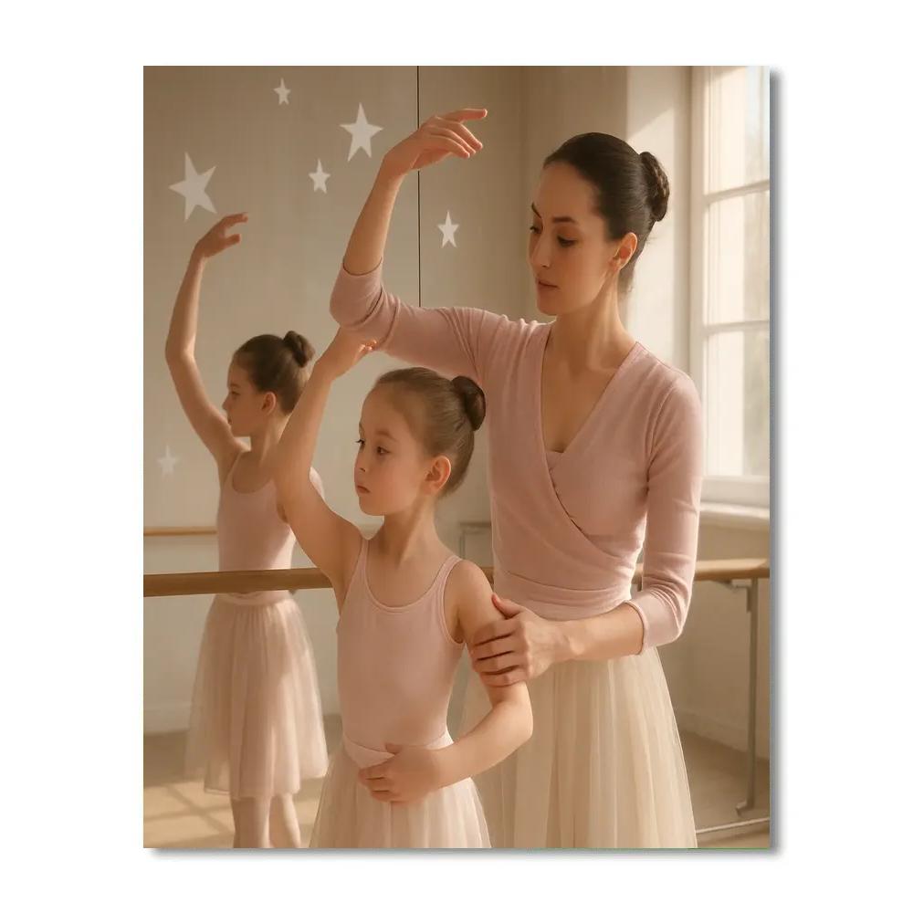 Interstellar Dance Class Numbered painting kits