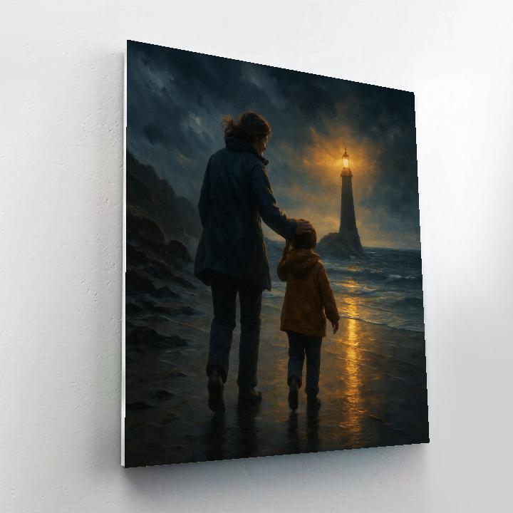 Lighthouse Guidance Walk paint by number