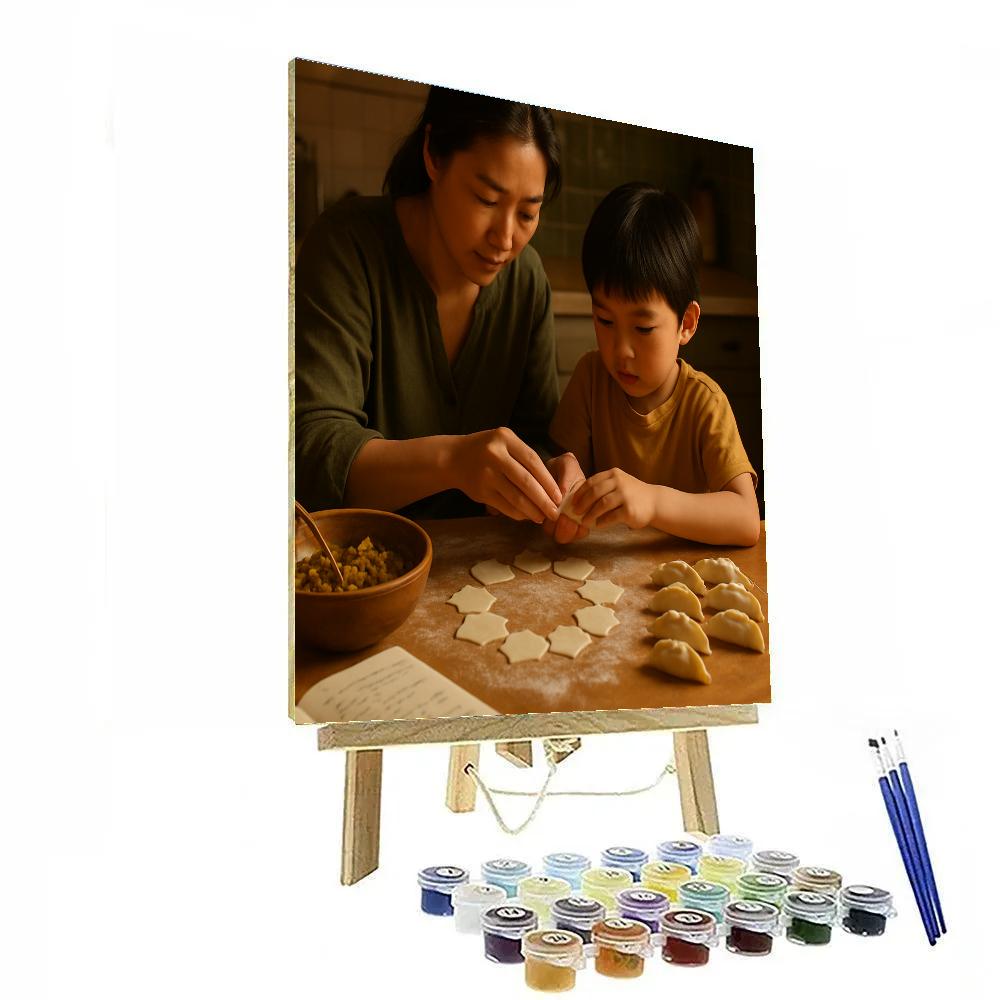 Constellation Cooking Lesson paint by numbers