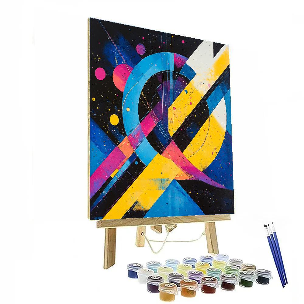 Wassily Kandinsky Inspired Space Opera Paint by numbers kits