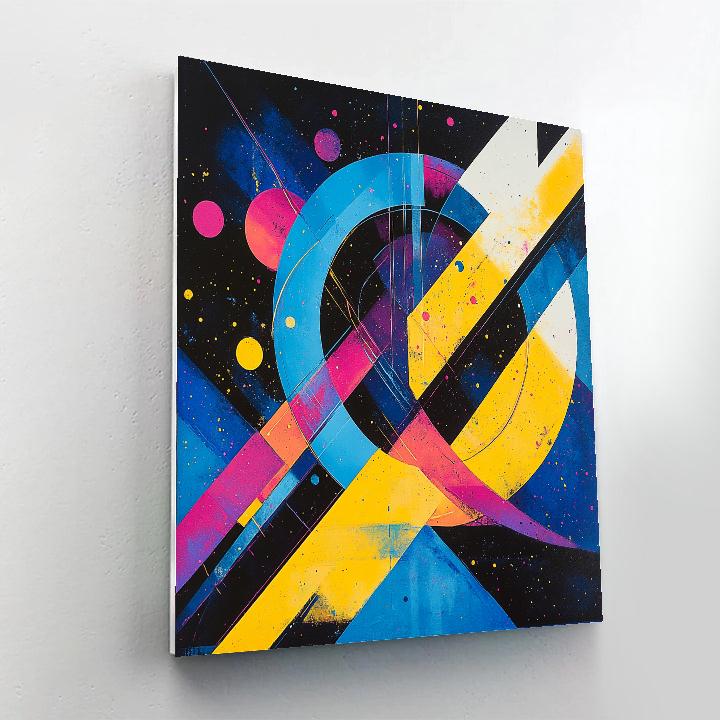 Wassily Kandinsky Inspired Space Opera Paint by numbers kits