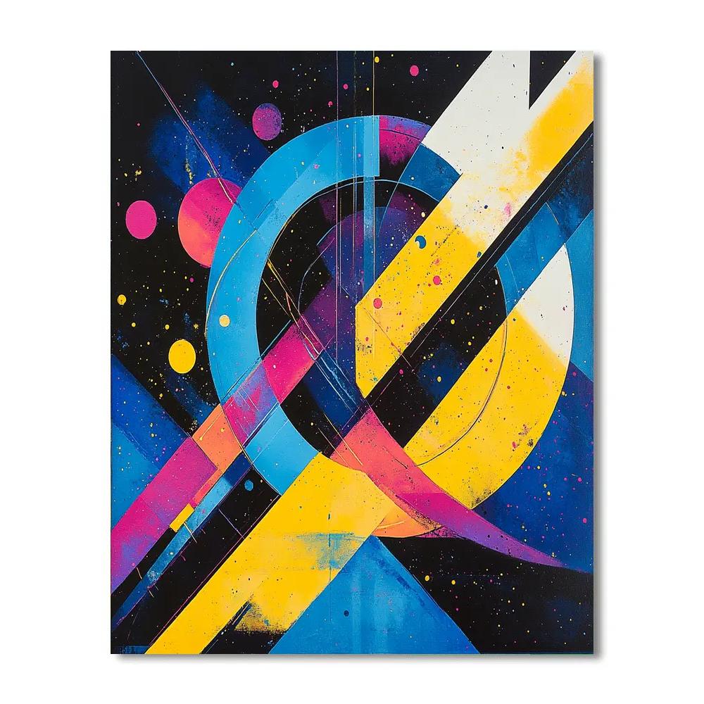 Wassily Kandinsky Inspired Space Opera Paint by numbers kits
