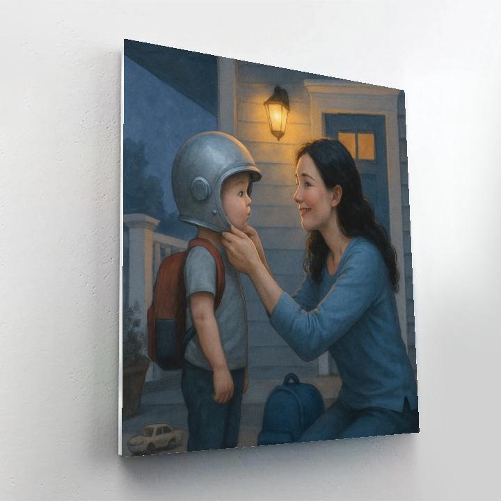 Littlest Astronaut Farewell Paint by numbers kits