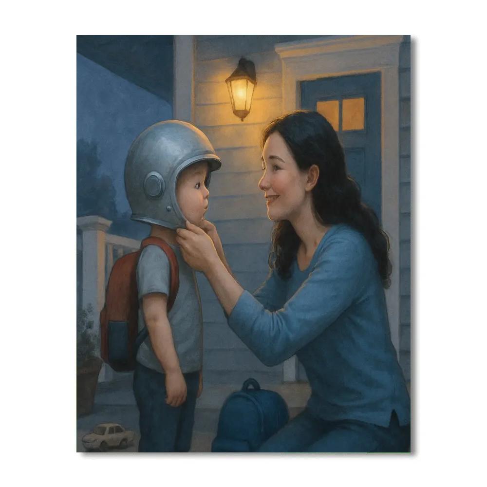 Littlest Astronaut Farewell Paint by numbers kits