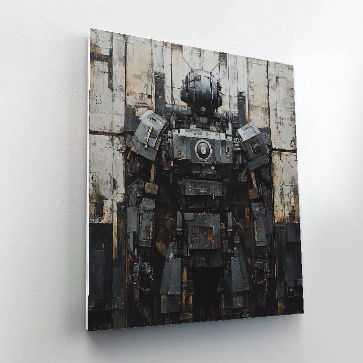 Marcel Duchamp Inspired Mechanical Muse Painting by numbers kit