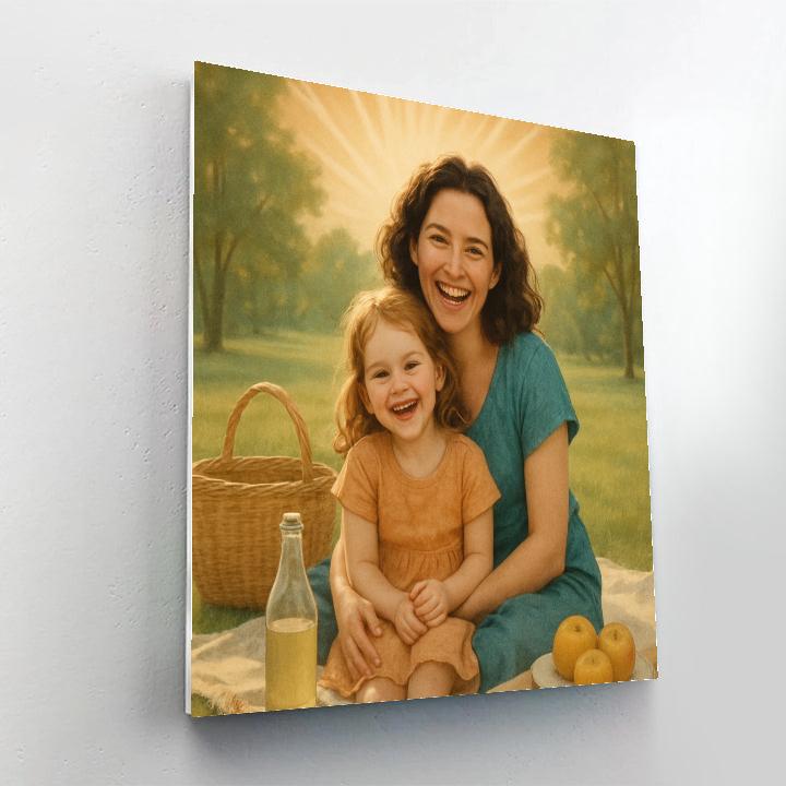 Solar Portrait Picnic Paint by numbers kits