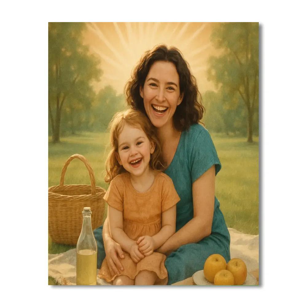 Solar Portrait Picnic Paint by numbers kits