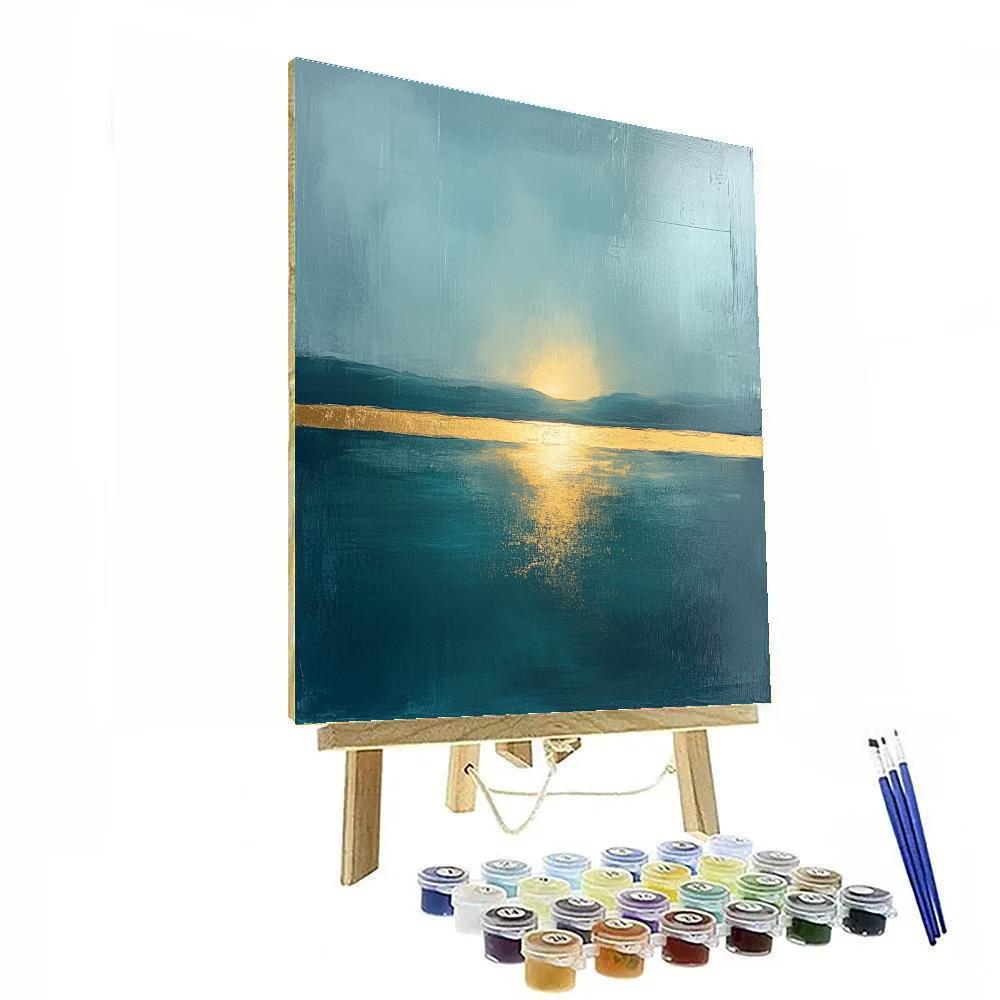Rothko Inspired Oceanic Calm paint by number