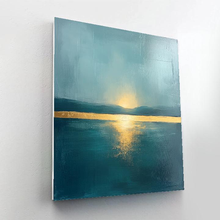 Rothko Inspired Oceanic Calm paint by number