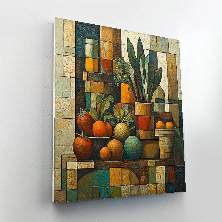 Picasso Inspired Market Still Life Paint by numbers kits