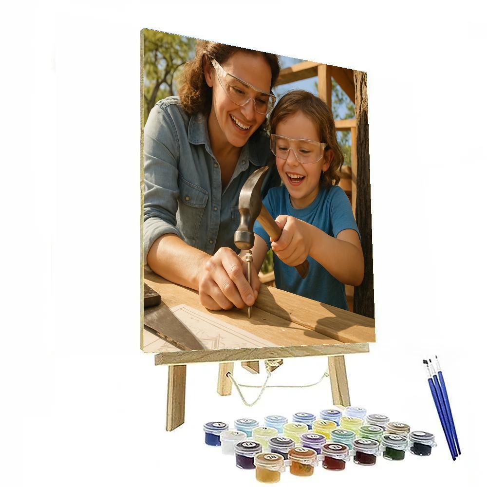 Treehouse Final Nail Numbered painting kits