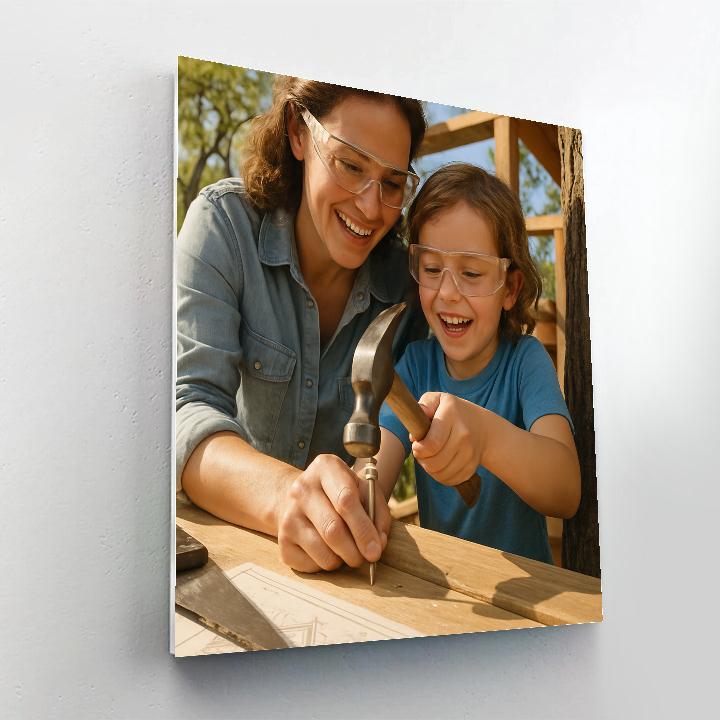 Treehouse Final Nail Numbered painting kits