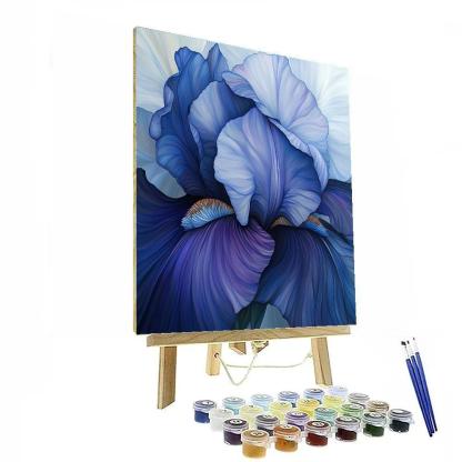 Georgia O Keeffe Inspired Blue Iris Paint by numbers kits