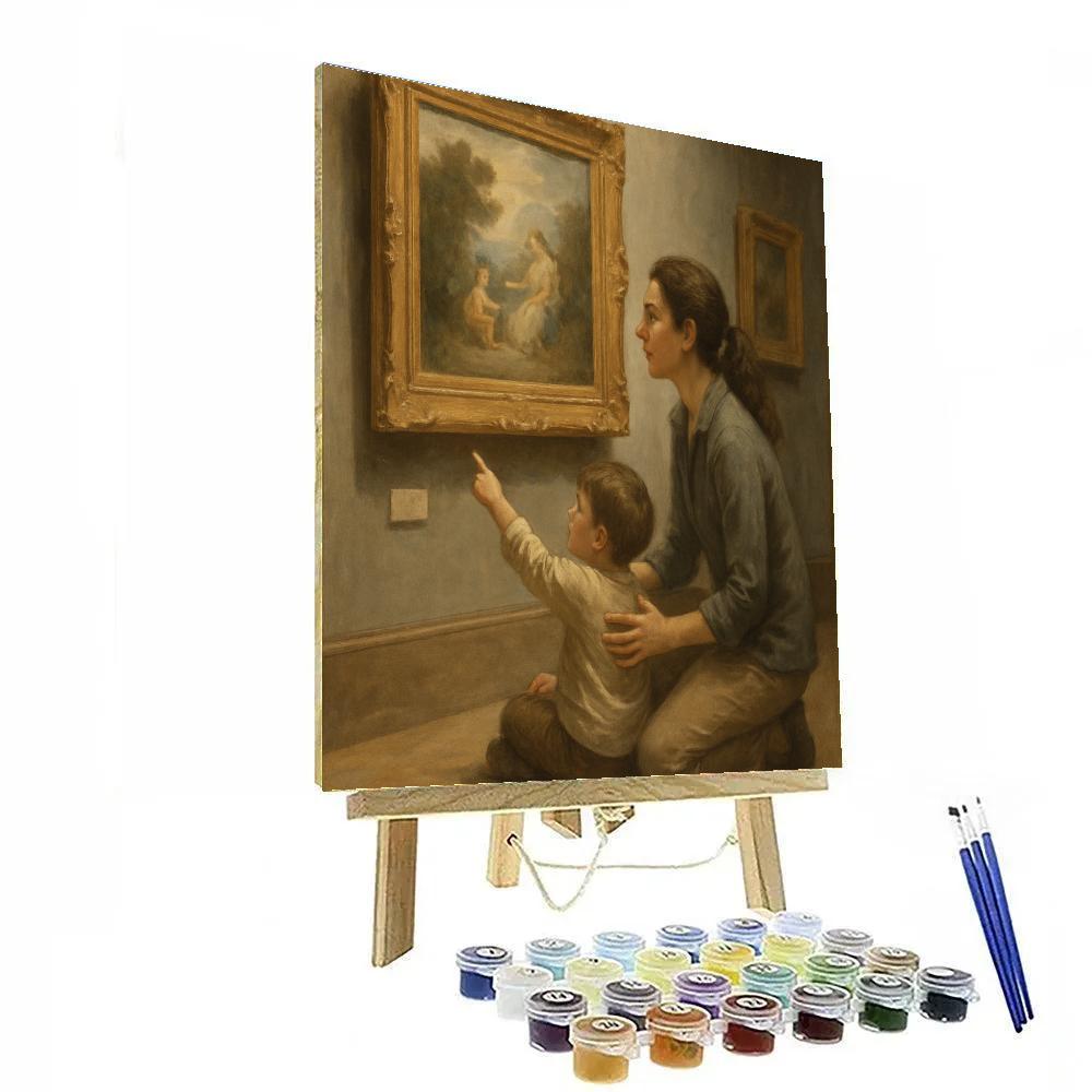 Museum Whisper Tour Paint by numbers art