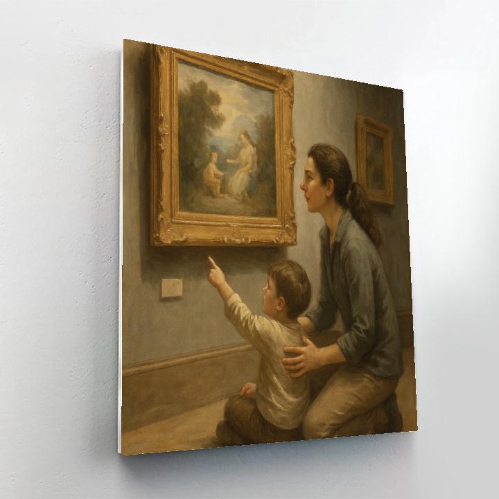 Museum Whisper Tour Paint by numbers art