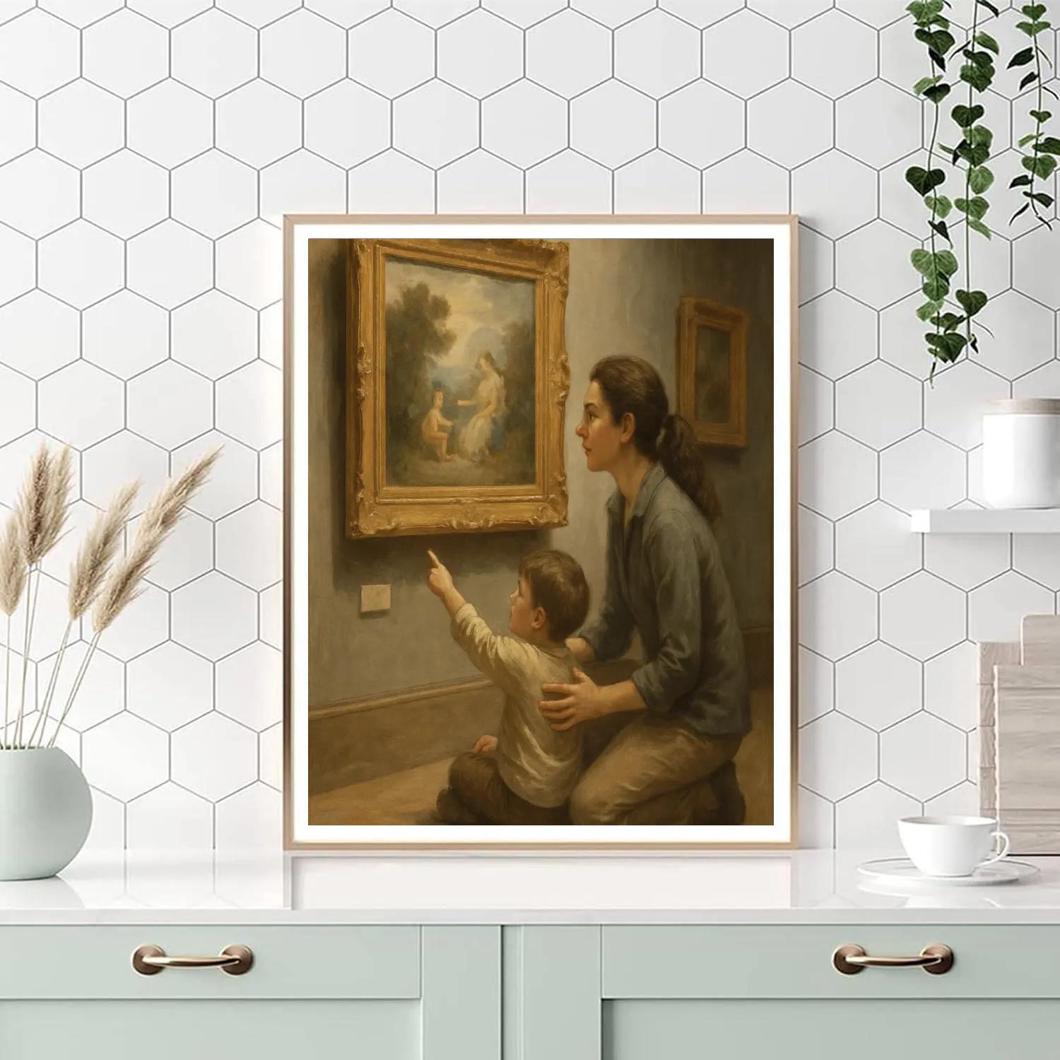 Museum Whisper Tour Paint by numbers art