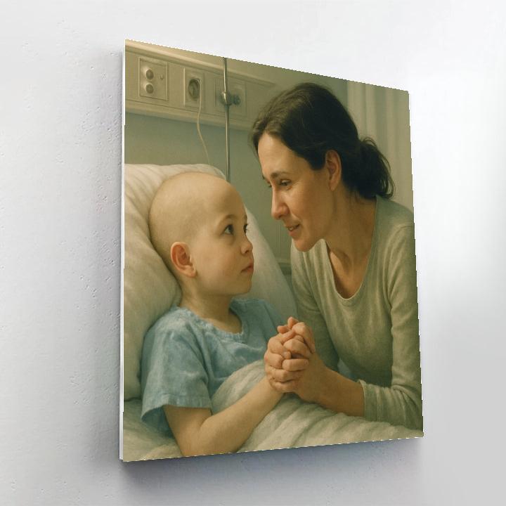 Hospital Visiting Comfort Paint by numbers kits