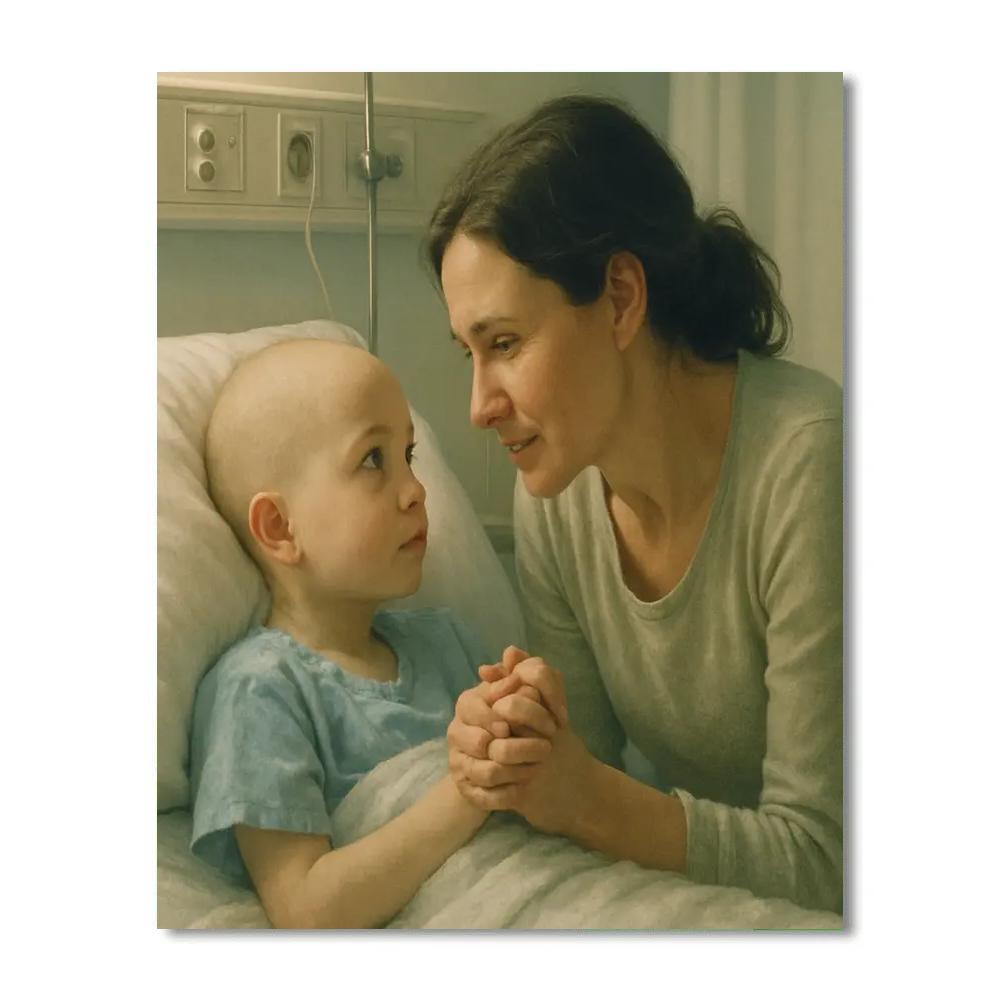 Hospital Visiting Comfort Paint by numbers kits