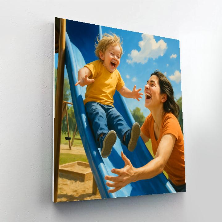Playground Slide Triumph paint by color