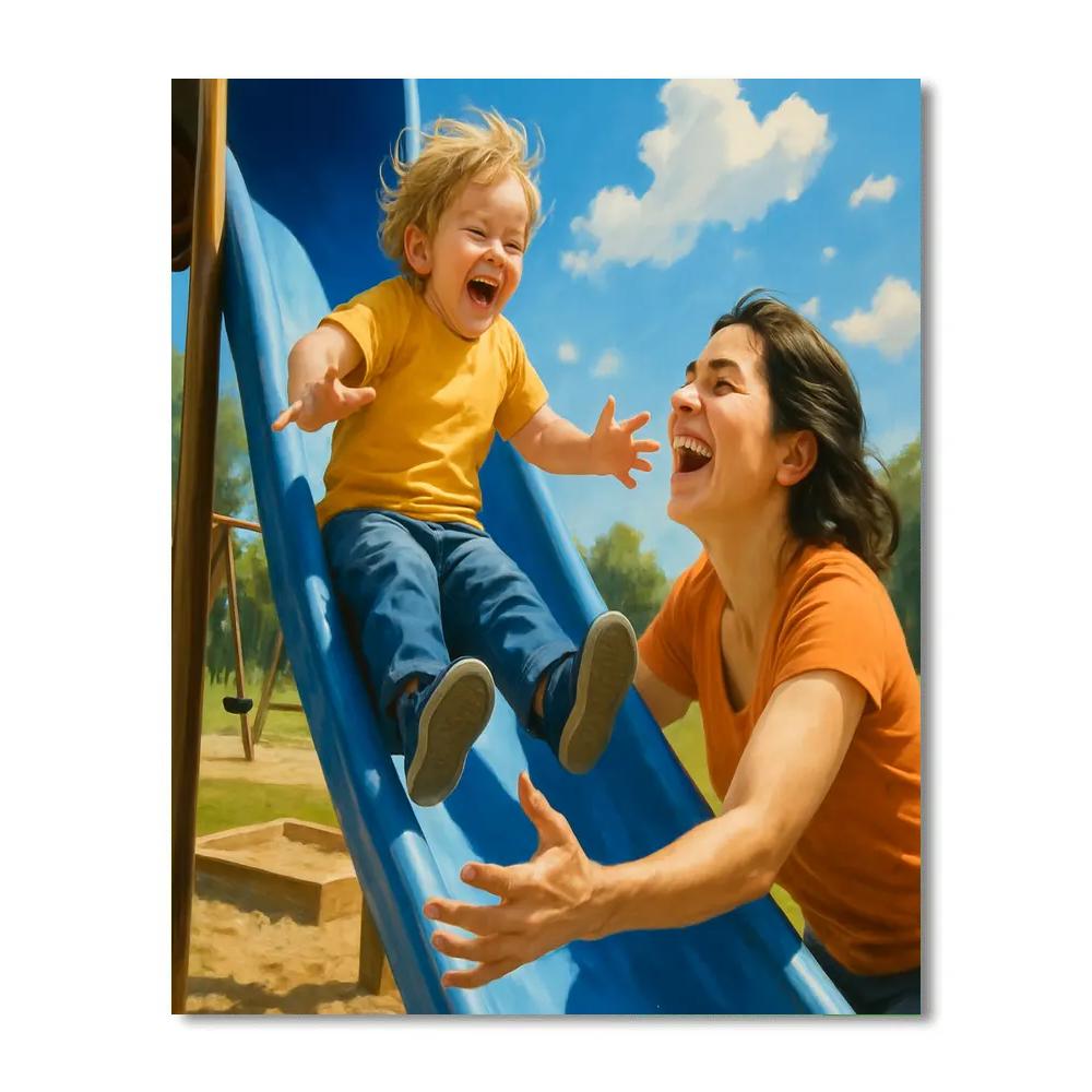 Playground Slide Triumph paint by color