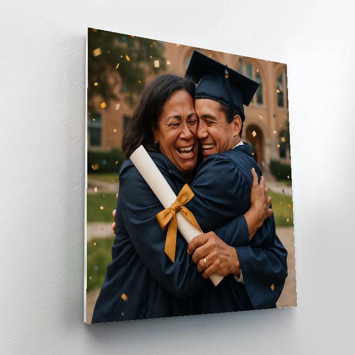 Farewell Graduation Embrace Paint by numbers kits