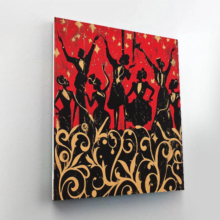 Henri De Toulouse Lautrec Inspired Night Club Paint by numbers kits