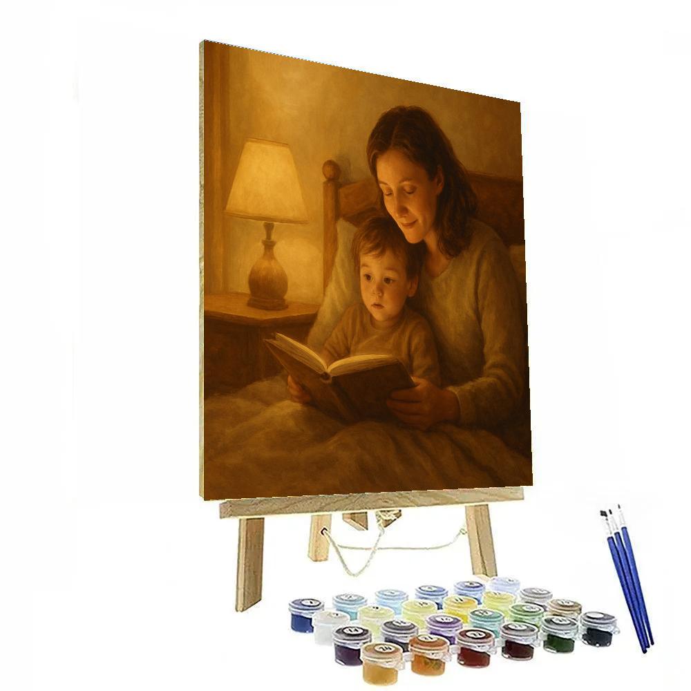 Mothers Storytime Glow Paint by numbers kits