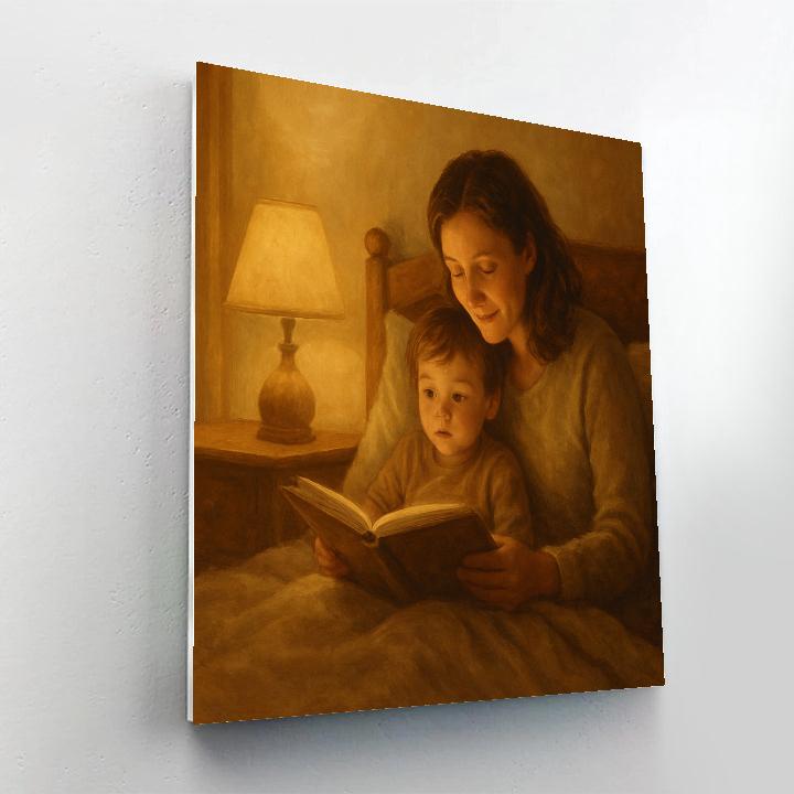 Mothers Storytime Glow Paint by numbers kits