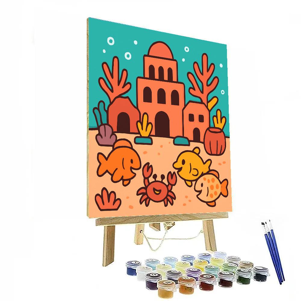 Coral City Explorers Paint by numbers art