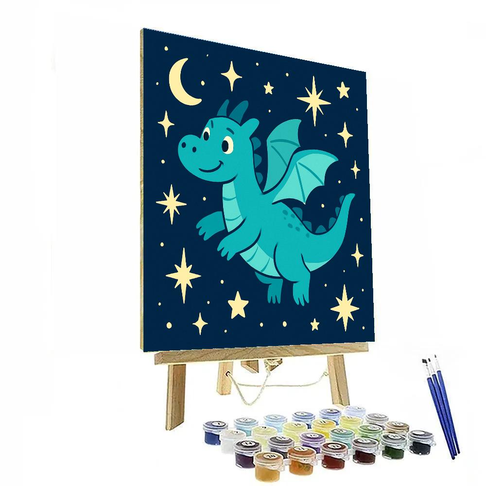 Starlight Dragon Adventure paint by numbers