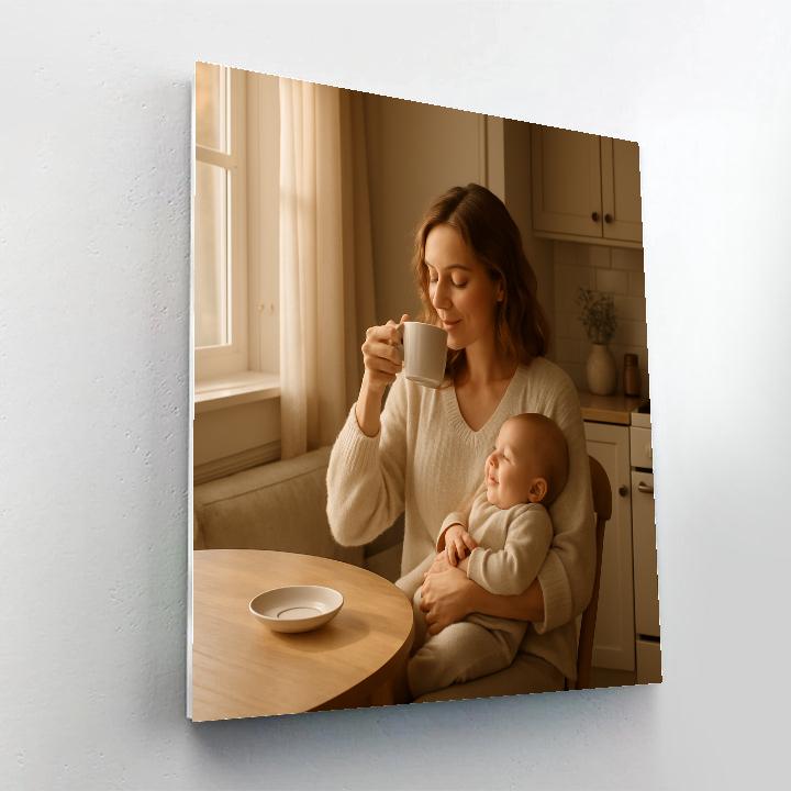 Morning Coffee And Morning Cuddles Paint by numbers kits