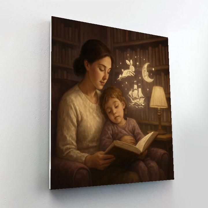 Library Whisper Story paint by number