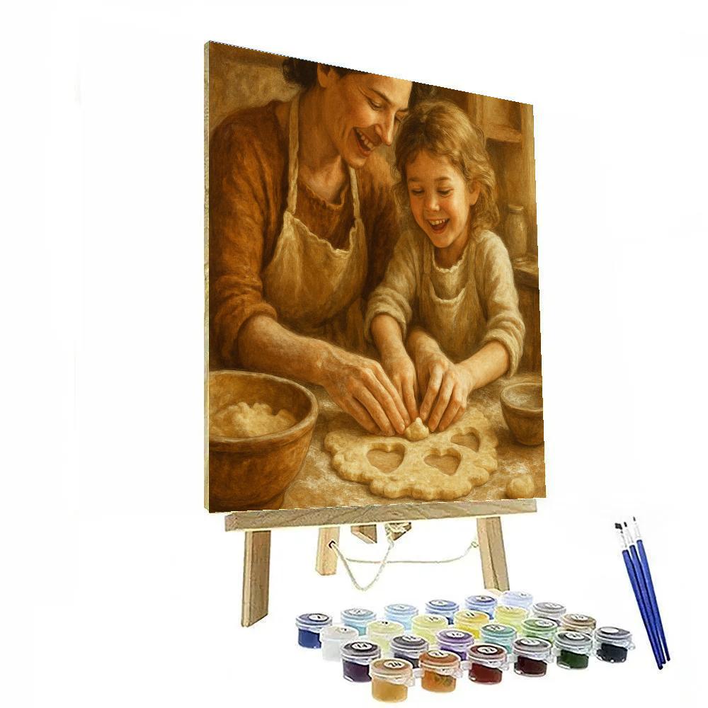 Kitchen Baking Lessons paint by numbers