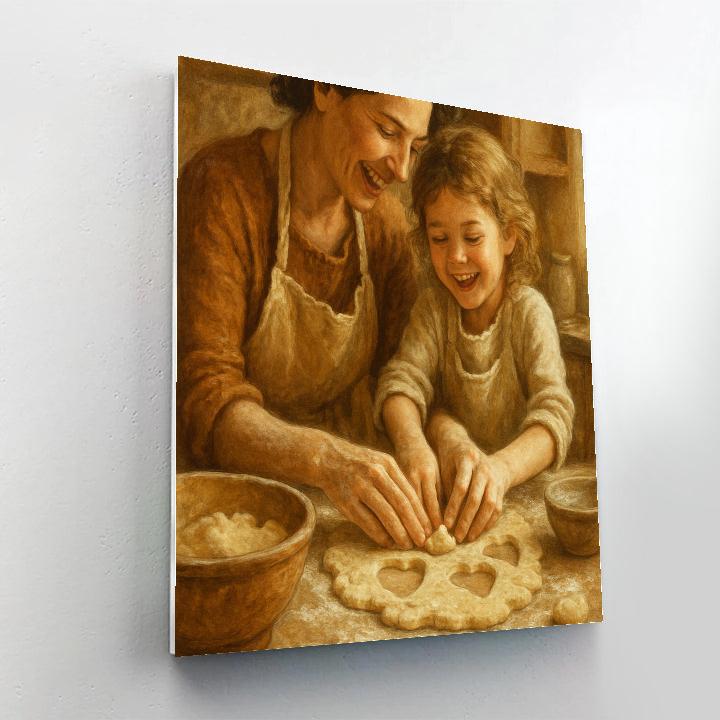 Kitchen Baking Lessons paint by numbers