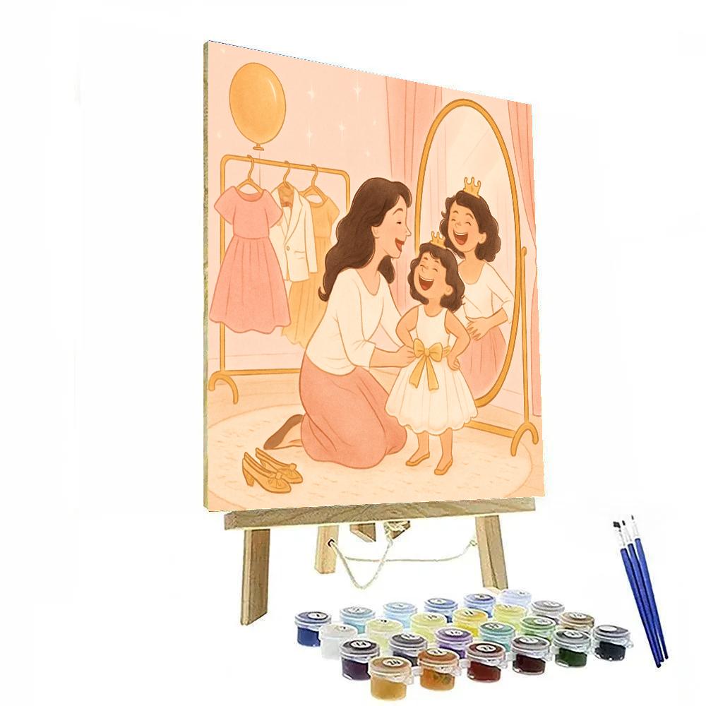 Dressing Up For The Party Number painting