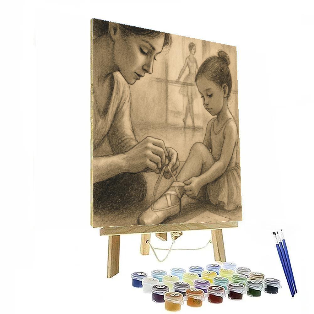 Dance Class Encouragement paint by color