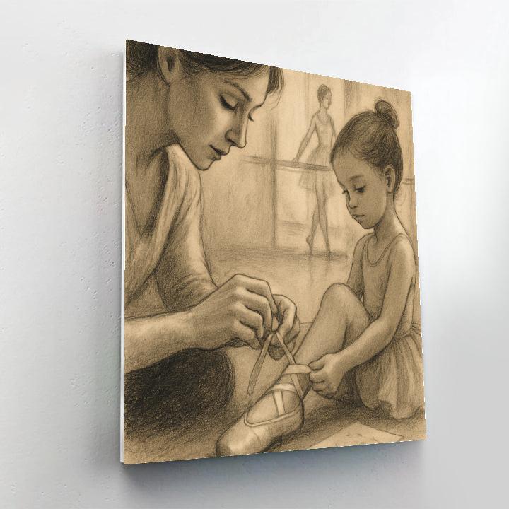 Dance Class Encouragement paint by color