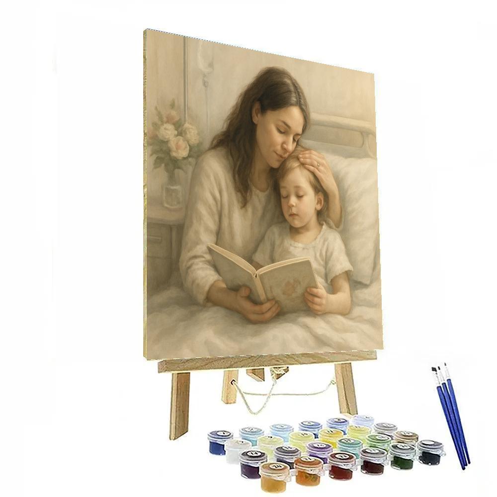 Quiet Hospital Visit Recovery DIY paint by numbers