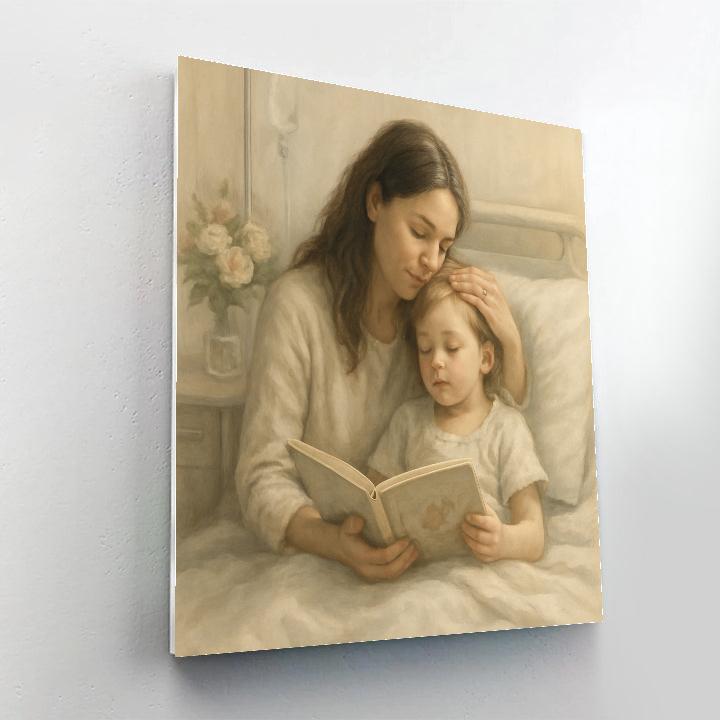 Quiet Hospital Visit Recovery DIY paint by numbers